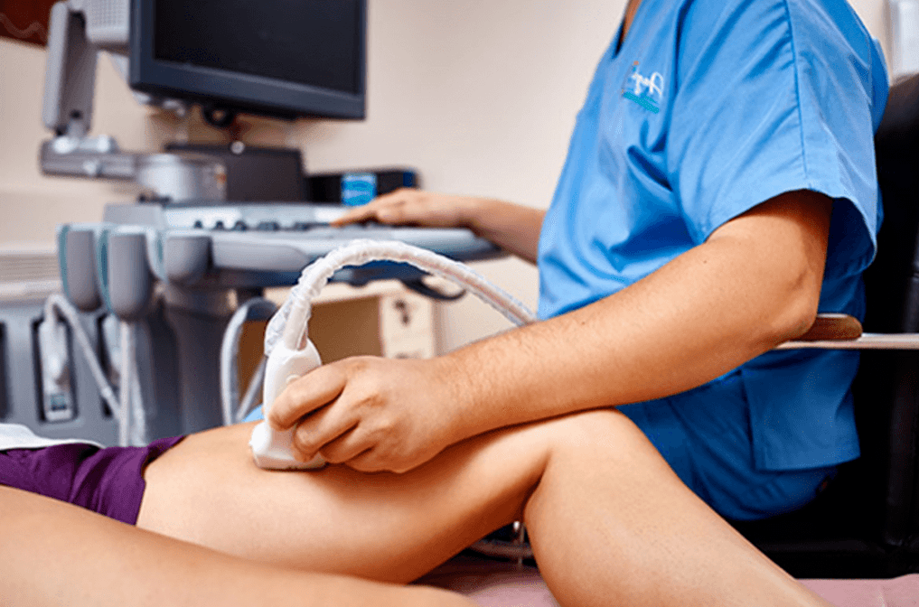 Ultrasound diagnosis of varicose veins